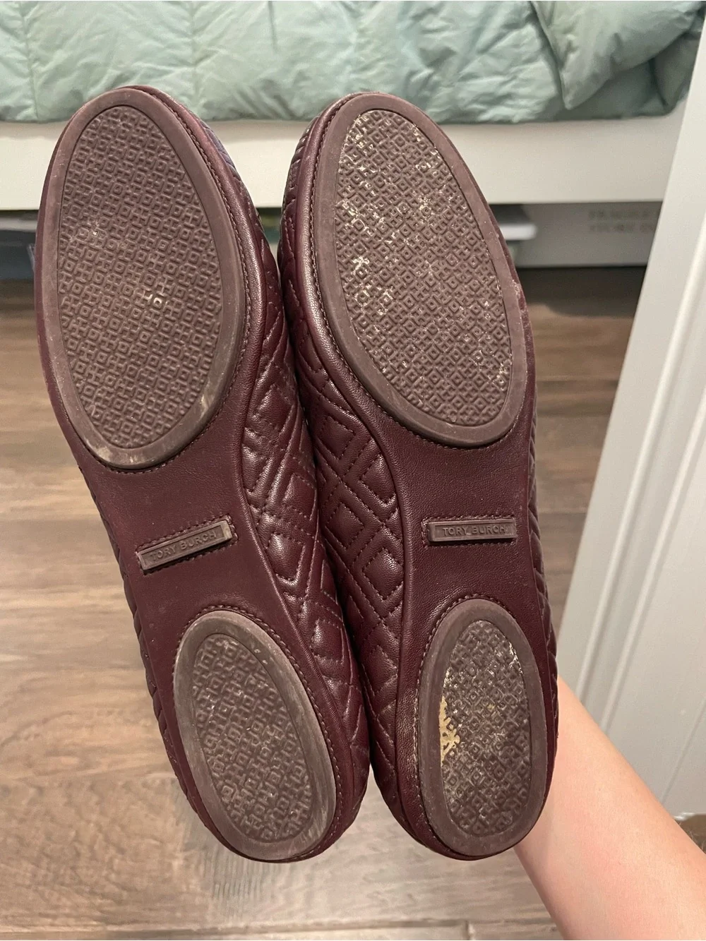 Tory Burch quilted ballet flats